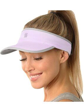 〽️Women  Lavender Sweat‑Wicking Visor for Running, Pickleball, Tennis & Golf